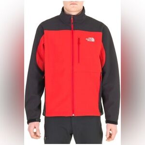 The North Face Men's Red and Gray Jacket size S/P